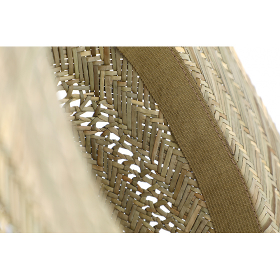 intérieure du Chapeau Traveller Ezra Paille Naturelle - Traclet