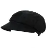 Casquette Gavroche Hors série Lin Noir  - MTM Reference : 12071 | Chapellerie Traclet