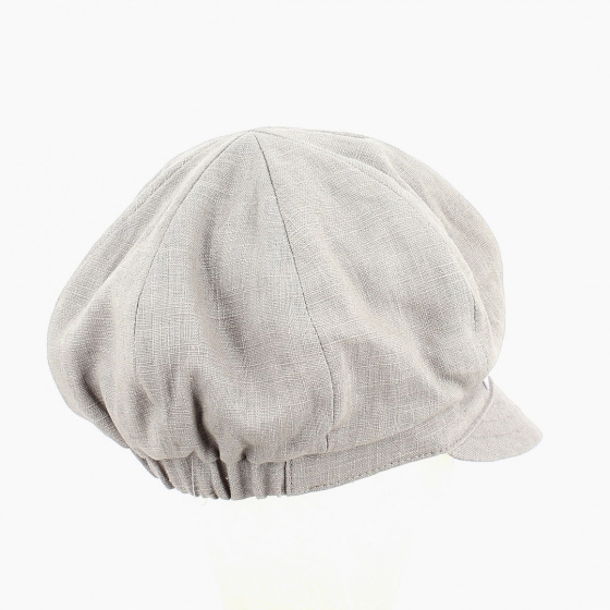 Casquette Gavroche Hors série Lin Taupe  - MTM