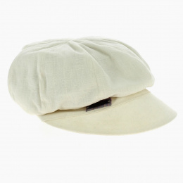 Newsboy Cap Limited Edition Natural Linen - MTM