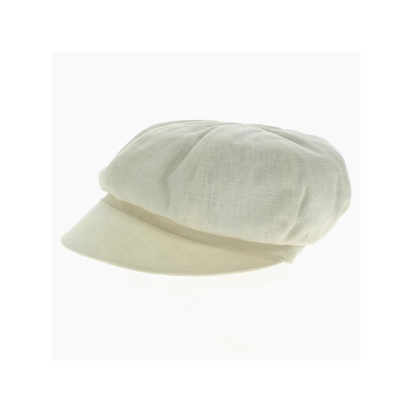 Casquette Gavroche Hors série Lin Ecru - MTM Reference : 12073 | Chapellerie Traclet