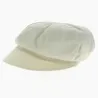 Casquette Gavroche Hors série Lin Ecru - MTM Reference : 12073 | Chapellerie Traclet