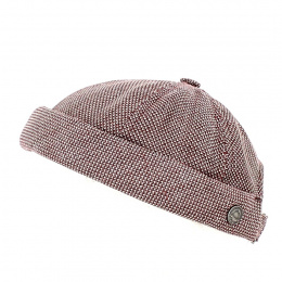 Wool & Linen Docker Beanie in Brick - MTM