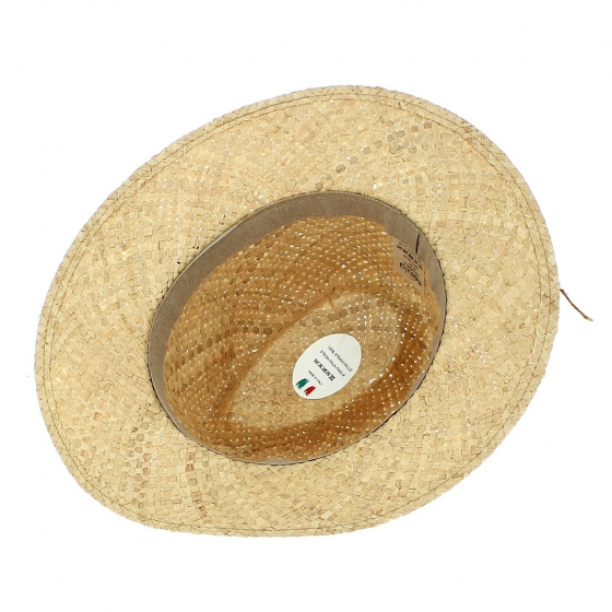 Fedora Hat Creation Fantasia Raffia - Flechet