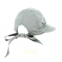 Camila Gray Long Visor Cap with UV 50+ Protection - Traclet