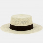 Macas Crochet Panama Boater Hat - Traclet