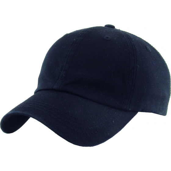 Casquette Baseball Femme Ponytail Marine - Traclet