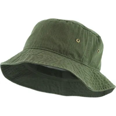 Bob coton kaki - Bucket Reference : 5093 | Chapellerie Traclet