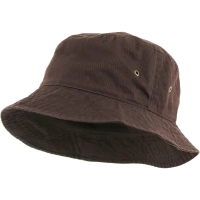 Bob coton marron - Bucket Reference : 5098 | Chapellerie Traclet