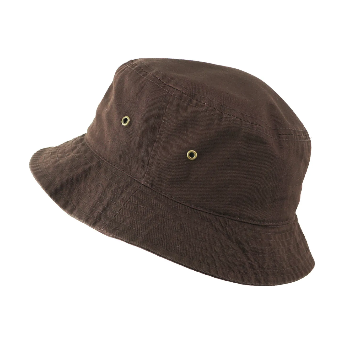 Bob coton marron - Bucket Reference : 5098 | Chapellerie Traclet