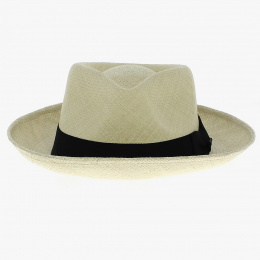 Natural Panama Gambler Ribeiro Hat - Traclet