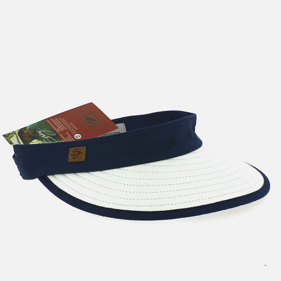 Casquette Visière Bauloise Pornichet 8.5 cm - Bleu Marine - Soway