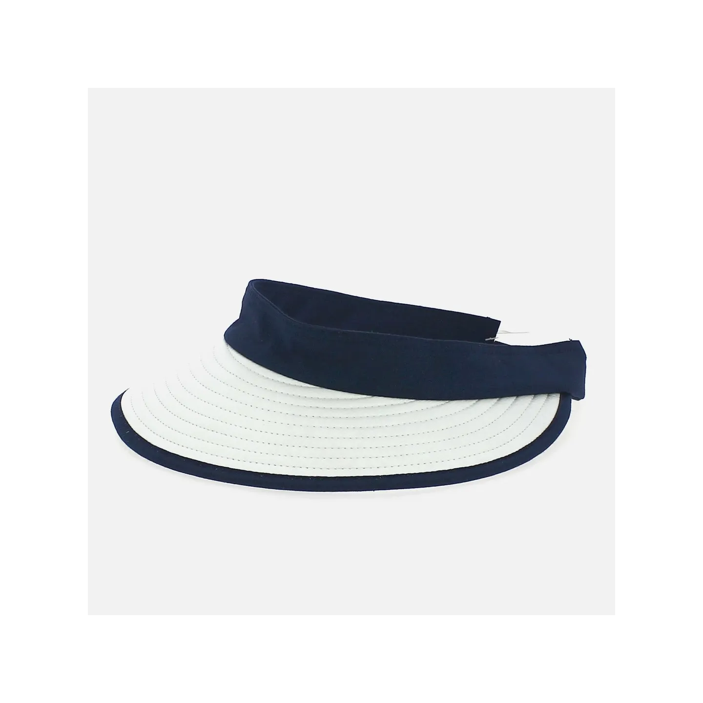 Casquette Visière Bauloise pornichet Bleu Marine - Soway Reference : 12113 | Chapellerie Traclet