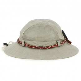 Beige Adonis Traveller Bucket Hat - Traclet