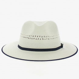 Fedora Alfa White Viscose Hat - Stetson