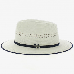 Fedora Alfa White Viscose Hat - Stetson