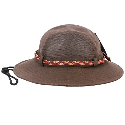 Brown Adonis Traveller Bucket Hat - Traclet Reference: 12121 | Traclet Hat Shop