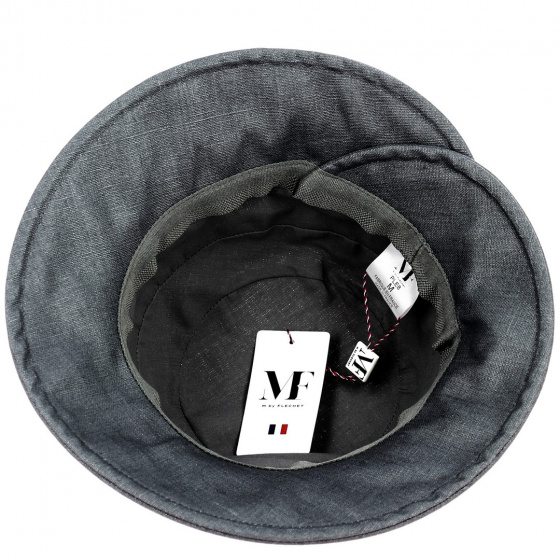 Silver Gray Waterproof Bucket Hat - Fléchet