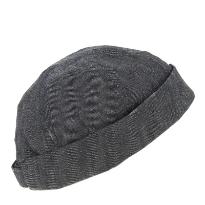 Miki Breton Lin Noir Anthracite - Fléchet Reference : 12138 | Chapellerie Traclet