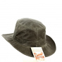 Brown Waxed Cotton Finistere Boater - Fléchet