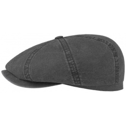 Hatteras Organic Cotton Cap Black Stetson