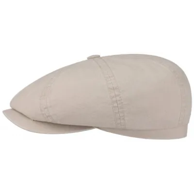 Casquette Hatteras coton beige - Stetson Reference : 2139 | Chapellerie Traclet