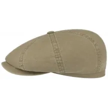 Organic Cotton Hatteras Cap Khaki UPF 40+ - Stetson Reference: 357 | Chapellerie Traclet