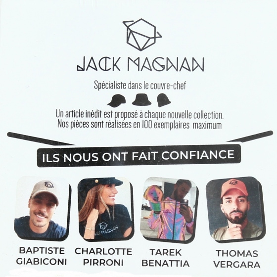 Casquette Baseball Suède Gris - Jack Magnan