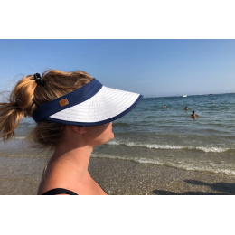 Casquette Visière Bauloise Pornichet - Bleu Marine - Soway