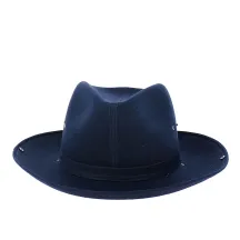 Navy Blue Pampa Camargue Hat - Crambes
