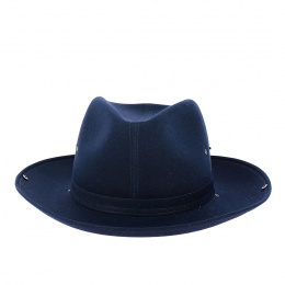 Chapeau Camarguais Pampa Bleu Marine - Crambes