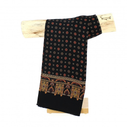 Foulards de Soie Ambroise Noir - Traclet
