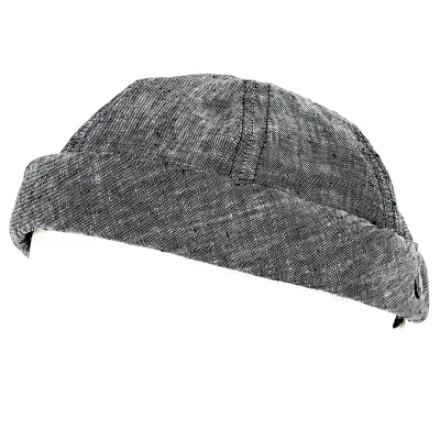 Bonnet Docker Cooper Lin Noir Nuit - MTM Reference : 12201 | Chapellerie Traclet