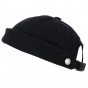 Black Cotton Cooper Docker Beanie Savage - MTM