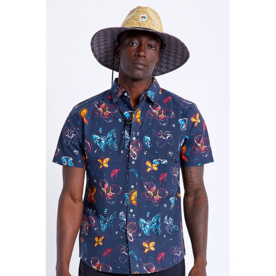 Alton Natural Straw Traveler Hat - Brixton