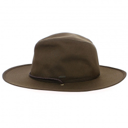 Ranger II Brown Cotton Hat - Brixton