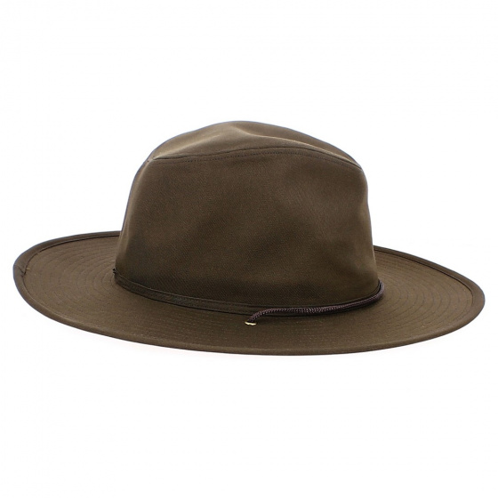 Ranger II Brown Cotton Hat - Brixton