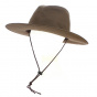 Ranger II Brown Cotton Hat - Brixton