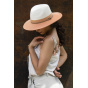 Bella Ivory Tan Hat- Emthunzini Hats