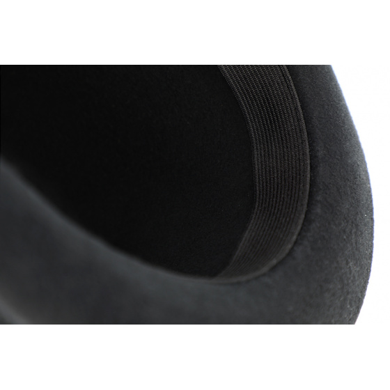 inside of wool felt bowler hat inside of wool felt bowler hat