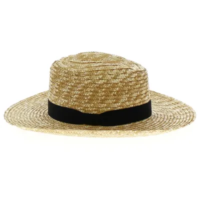 Chapeau Traveller Planteur Paille Naturelle - Traclet Reference : 12245 | Chapellerie Traclet