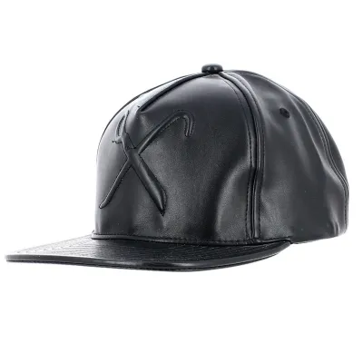 Hard Graft Shine Black Snapback Cap - King Apparel Reference: 12274 | Traclet Hat Shop