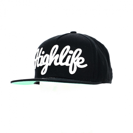 Highlife Black Snapback Cap - Official