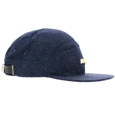 Golden Navy Snapback Cap - King Apparel Reference: 12278 | Chapellerie Traclet