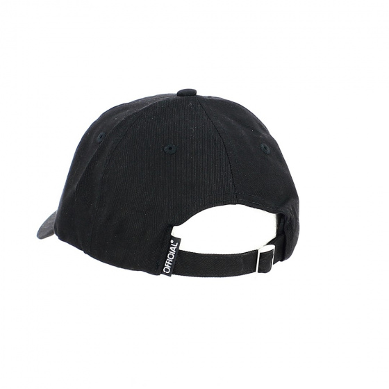 Black Canvas Baseball Cap - Official