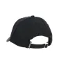 Casquette Baseball Canvas Noir - Official Reference : 12269 | Chapellerie Traclet