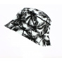 Black and White Palmers Bucket Hat - Traclet