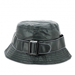 Waterproof Bucket Hat Rain Scarlett Black - Traclet