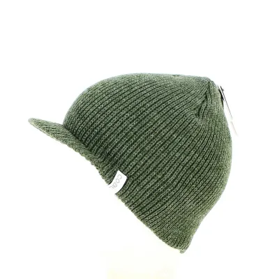 Bonnet The Basic Charcoal Olive - Coal Reference : 12295 | Chapellerie Traclet