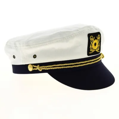 100% Cotton Sailor Cap Reference: 12298 | Traclet Hat Shop